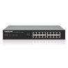 Switch No administrado, Gigabit Ethernet (10/100/1000), Bidireccional completo (Full duplex), Montaje en rack