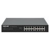 Switch No administrado, Gigabit Ethernet (10/100/1000), Bidireccional completo (Full duplex), Montaje en rack
