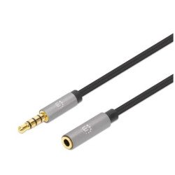 Manhattan Extensión de Cable Auxiliar de Audio Estéreo