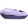 Mouse Logitech POP, Ambidextro, Óptico, RF Wireless + Bluetooth, 4000 DPI, Lavanda
