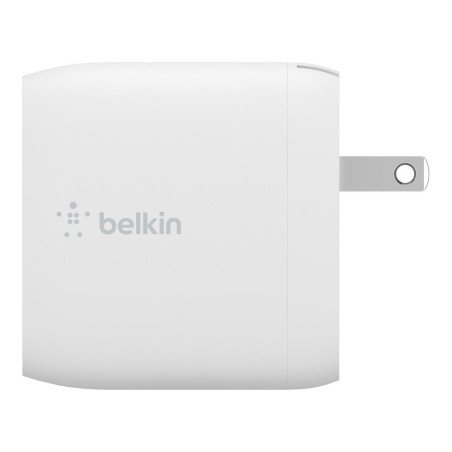 Cargador Belkin WCD001DQ1MWH, Interior, Corriente alterna, CC, 4,8 A, 1 m, Blanco