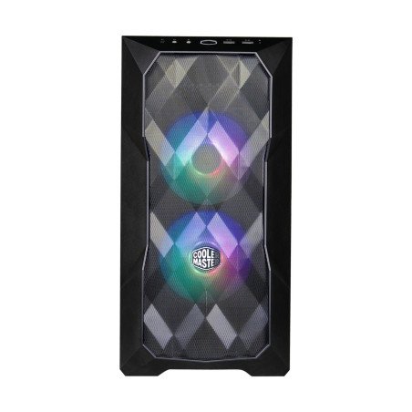 Gabinete Cooler Master masterbox td300 mesh con ventana arGB, mini tow