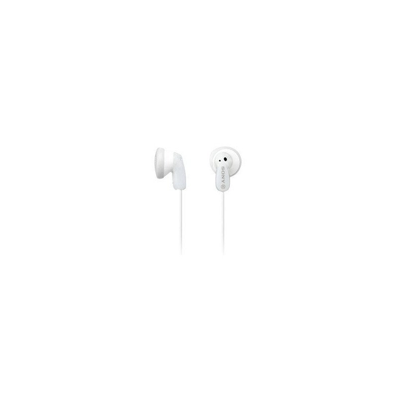 Audífono interno in-ear Sony E9-L9 color blanco conector 3.5 mm