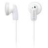 Audífono interno in-ear Sony E9-L9 color blanco conector 3.5 mm