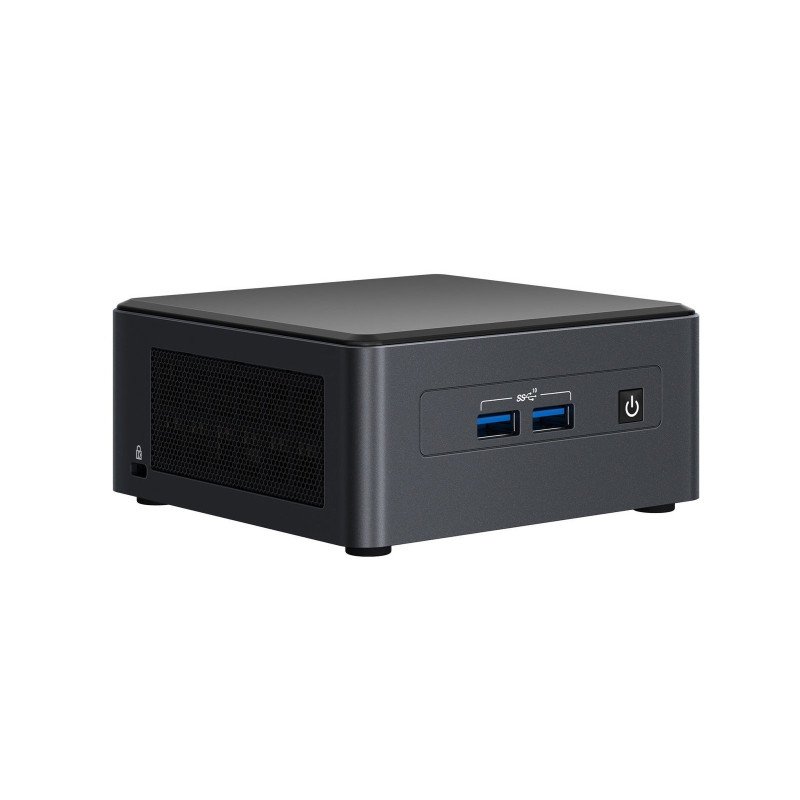 Mini PC barebone Intel NUC 11 Pro, UCFF, DDR4-SDRAM, M.2, Serial ATA III, Wi-Fi 6 (802.11ax), 28 W