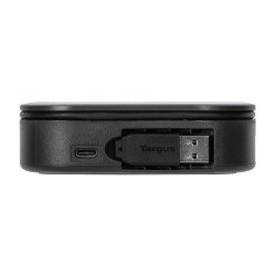 Docking Station Universal USB-C DOCK116GLZ, Alámbrico, USB 3.2 Gen 2 (3.1 Gen 2) Type-C, 80 W, Negro, 10 Gbit/s, HD