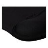 Mousepad alfombrilla mouse pad Acteck plane MG210, reposamuñecas de gel, acabado de tela, base antideslizante, 24x21x2.5cm, negr