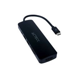 Hub Acteck USB-c 6en1 4kHDMI+1USB-a3.0+1USB-a2.0+tf, sd+USB-c ac-93461