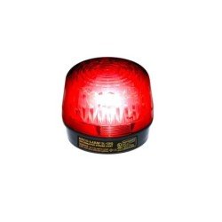 Sec SL126QR - luz estroboscópica alámbrica, 6-12vdc, roja compatible ihorn, risco, dsc, Bosch
