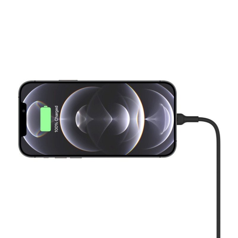 Belkin - soporte de carga inalámbrico para el coche - 10 vatios - negro - para Apple iPhone 12, 12 mini, 12 pro, 12 pro máx.