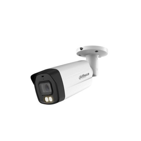 Cámara bullet de 5 megapixeles, iluminador dual inteligente + full color, lente de 2.8 mm, 111 grado