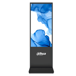 Pantalla de publicidad digital (tótem), montaje en piso, pantalla 4k de 55 pulgadas, brillo de 320nits, dise