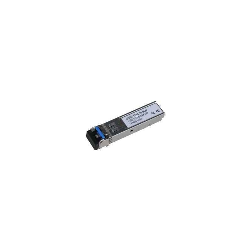 Módulo óptico gigabit, doble fibra monomodo, puerto lc, envío de 1310nm y recepción de 1310nm, distancia