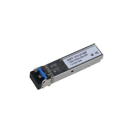 Módulo óptico gigabit, doble fibra monomodo, puerto lc, envío de 1310nm y recepción de 1310nm, distancia