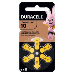Baterías Duracell - Battery - cb hearing aids - 6 cb10