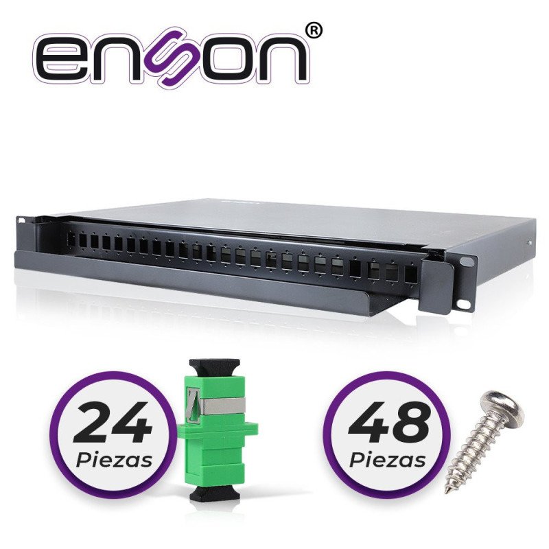 Distribuidor de fibra óptica Enson ens-odf8002 conectores tipo SC apc 