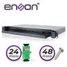 Distribuidor de fibra óptica Enson ens-odf8002 conectores tipo SC apc 