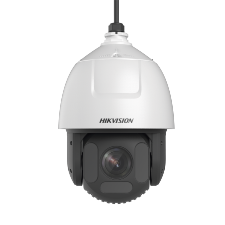 Domo PTZ IP 4 megapixel, 45x zoom, 300 m ir, autoseguimiento, wdr 120 db, eis, deep learning, exterior IP66, rapid focus, hi-Poe