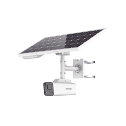 Kit solar IP all in one, cámara bala colorvu 4 megapixel, lente 4mm, p