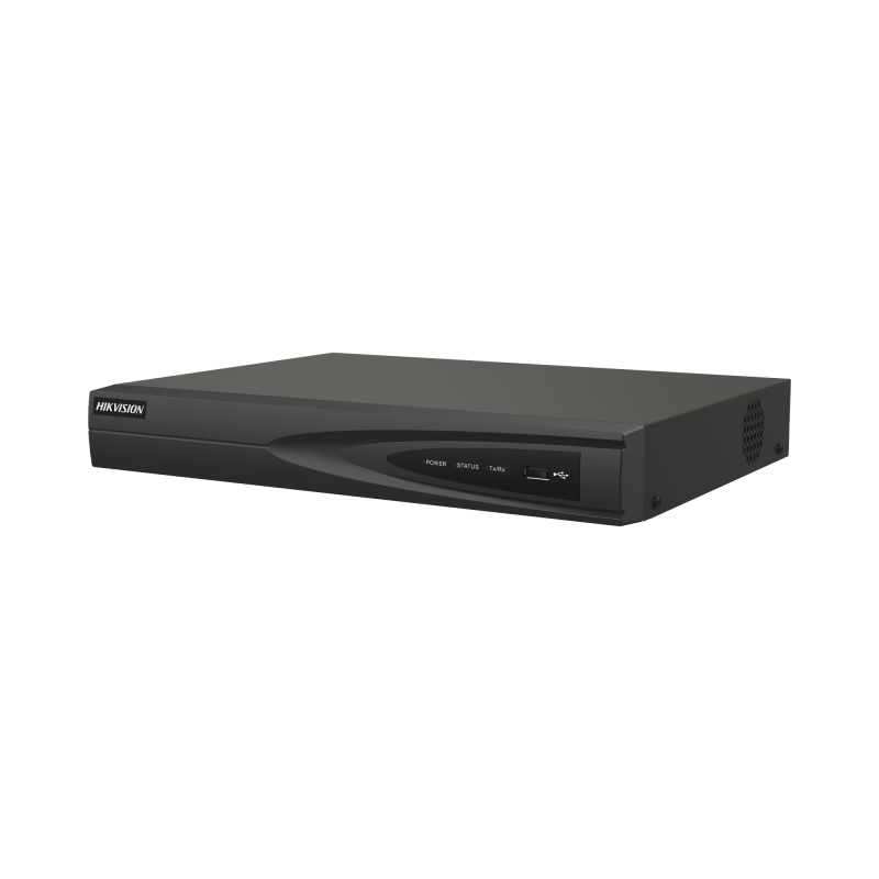 NVR 8 megapixel (4k) (compatible con cámaras acusense), 8 canales IP, 8 puertos Poe+, 1 bahía de disco duro, salida de vídeo en