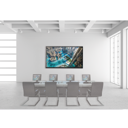 Kit videowall 2x2, incluye 4 pantallas de 46", decoder, base de pared,