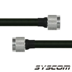 Epcom SN-400-N-1000 Cable RF400, con conductores N Macho en ambos extremos
