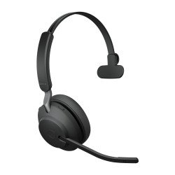 Jabra Evolve2 65 uc mono - auricular - en oreja - convertible - bluetooth - inalámbrico - USB-c - aislamiento de ruido - negro -