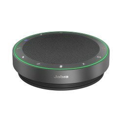 Jabra speak2 75 ms - altavoz manos libres - bluetooth - inalámbrico - USB-c, USB-a - gris oscuro - certificado para Microsoft te