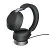 Jabra Evolve2 85 ms stereo - auricular - tamaño completo - bluetooth - inalámbrico, cableado - cancelación de sonido activo - co