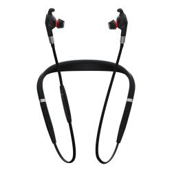 Jabra Evolve 75e ms - auriculares internos con micro - en oreja - montaje detrás del cuello - bluetooth - inalámbrico - cancelac
