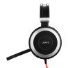 Jabra Evolve 80 Stereo MS USB-C Auriculares Alámbrico Diadema Oficina/Centro de llamadas USB Tipo C Bluetooth Negro