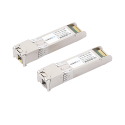 Transceptores bidireccionales SFP+ (mini-gbic) para fibra monomodo, 10 gbps de velocidad, conectores lc, simplex, hasta 100 km d