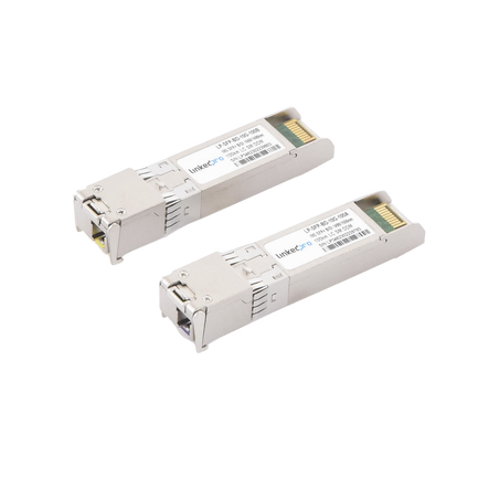 Transceptores bidireccionales SFP+ (mini-gbic) para fibra monomodo, 10 gbps de velocidad, conectores lc, simplex, hasta 100 km d