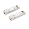Transceptores bidireccionales SFP+ (mini-gbic) para fibra monomodo, 10 gbps de velocidad, conectores lc, simplex, hasta 100 km d