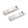 Transceptores bidireccionales SFP+ (mini-gbic) para fibra monomodo, 10 gbps de velocidad, conectores lc, simplex, hasta 80 km de