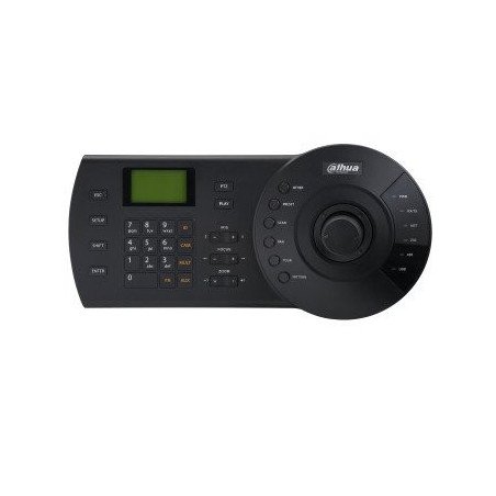 Teclado Dahua control PTZ análoga e ip/DVR/NVR, pelco d and para pantalla KVM, RS485, RS422, USB, RS232
