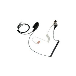 Micrófono de solapa con audífono discreto para Motorola EX-500, 600, PRO5150 ELITE, GL2000, GP328PLUS, GP338PLUS.