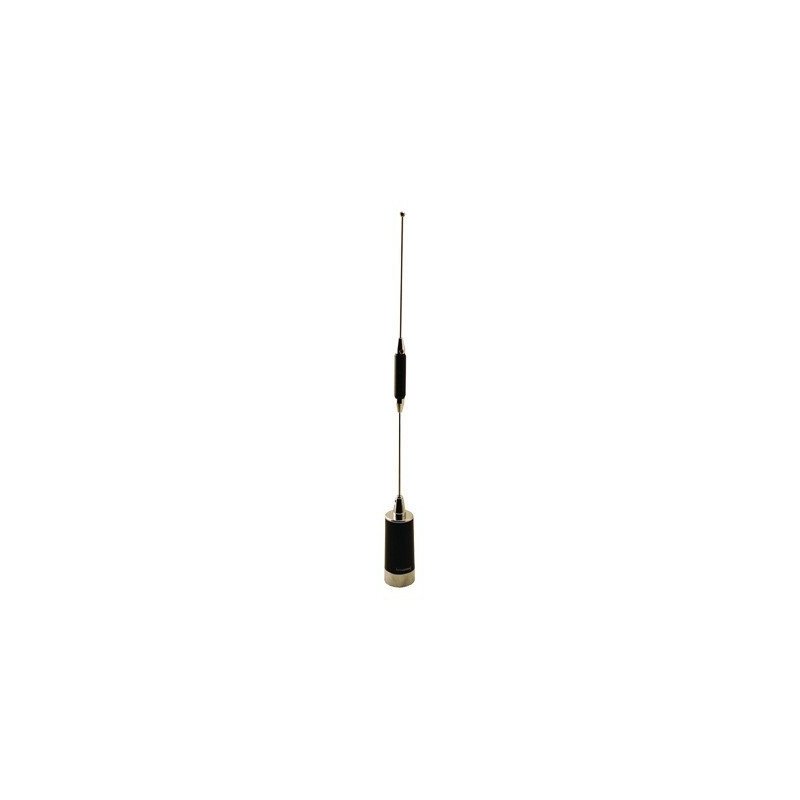 Antena móvil VHF/UHF, rango de frec. 144-148/430-450 MHz.