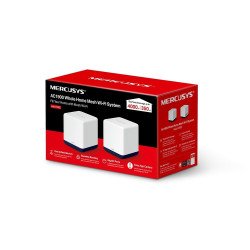 Sist. Wifi para todo el hogar ac1900 halo h50g(3-pack) con doble banda y control desde la aplicación -