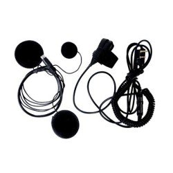 micrófono para casco cerrado para radios Kenwood Serie G TK260, 270, 272, 372, 2202, 2160, 3230, 2102G, 2202L, 2212L, 2170, 2360