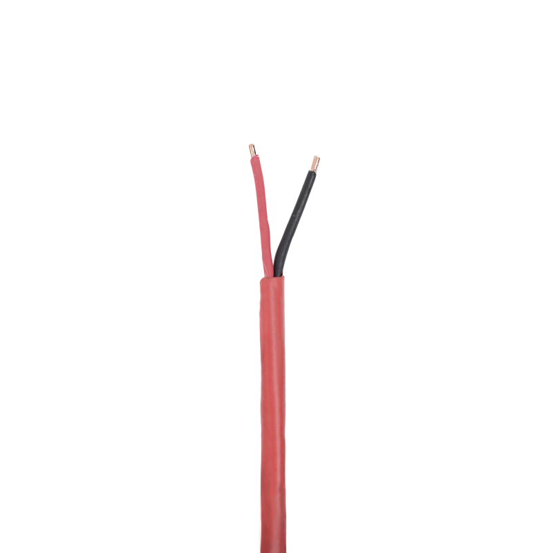 Bobina de 305 metros de alambre, 2 x 18 AWG, tipo fplr-cl3r, ft4, de color rojo, resistente a la intemperie para aplicaciones en