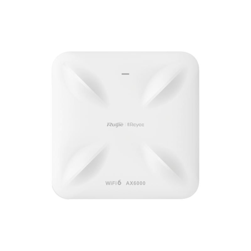 Punto de acceso con doble puerto multi-gigabit 2.5g wi-fi6 interior en techo hasta 5.9 gbps, doble banda 802.11 ax6000 mu-mimo 4