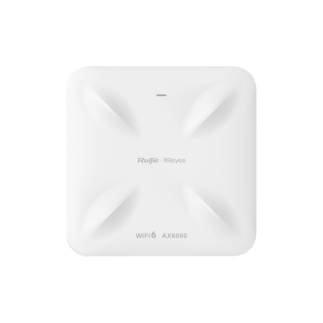 Punto de acceso con doble puerto multi-gigabit 2.5g wi-fi6 interior en techo hasta 5.9 gbps, doble banda 802.11 ax6000 mu-mimo 4