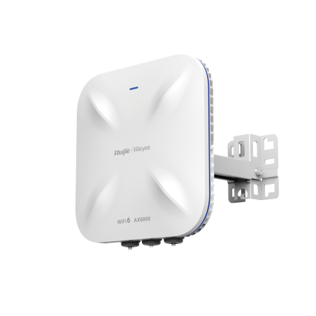 Punto de acceso Wi-fi 6 industrial para exterior 5.95gbps, mu-mimo4x4, 360°, filtros anti interferencia y auto optimización con