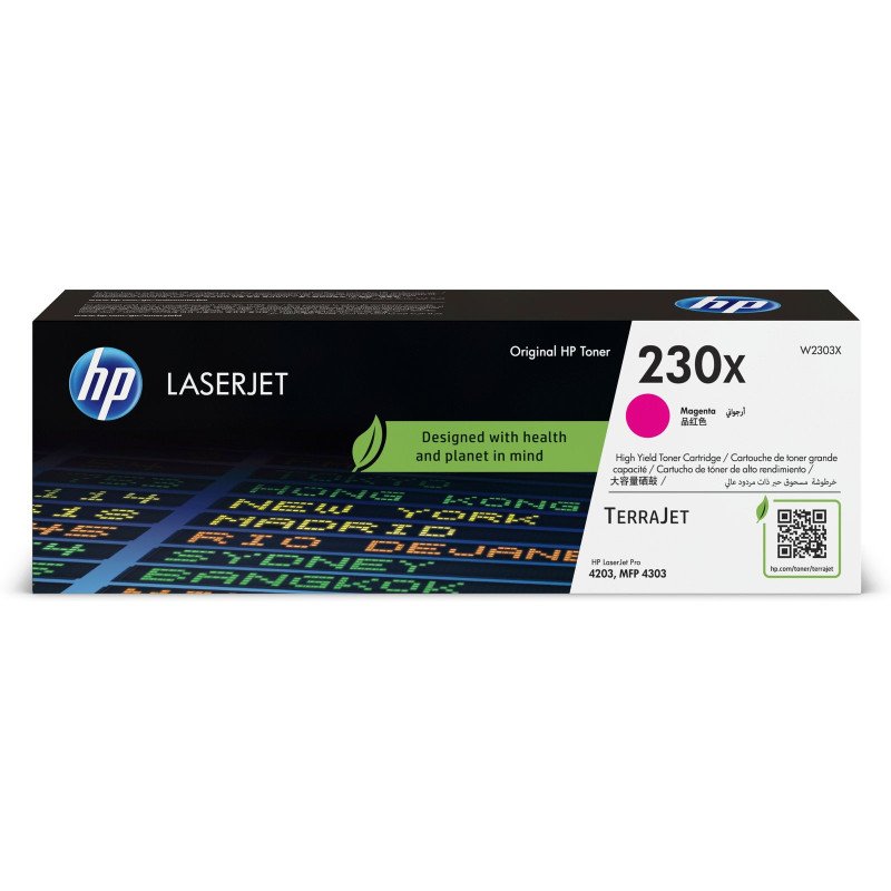 cartucho de tóner HP 230X Magenta Original LaserJet Tóner Cartridge, 5500 páginas, Magenta