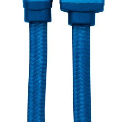 Cable USB Vorago CAB-113 USB A 2.0 a micro USB, 1 metro, azul, bolsa.