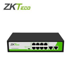 switch ZKTeco pe082-120-g 8 puertos RJ45 10, 100, 1000 Mbps Poe af, at + 2 puertos RJ45 gigabit no administrable