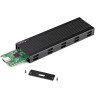 Dock station USB-C de 10Gbps a NVMe M.2 or SSD SATA M.2