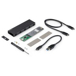 Dock station USB-C de 10Gbps a NVMe M.2 or SSD SATA M.2