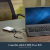 StarTech.com Cable Adaptador USB 3.1 (10 Gbps) a SATA para unidades de disco de 2,5 Pulgadas - USB-C
